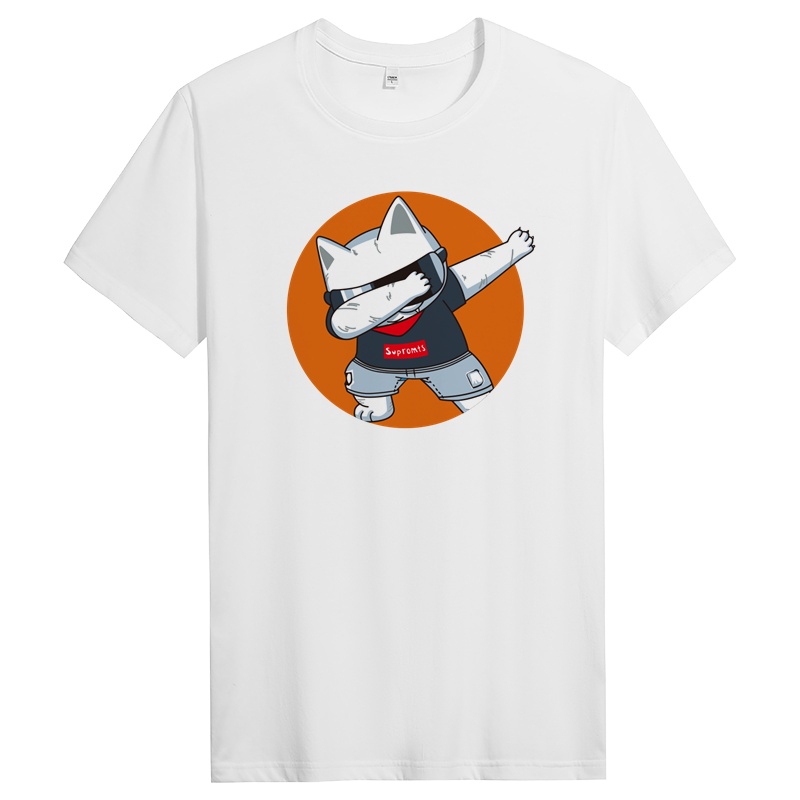 夏季男士修身圆领纯棉短袖T恤潮流半袖体恤衣服男装T DT10612