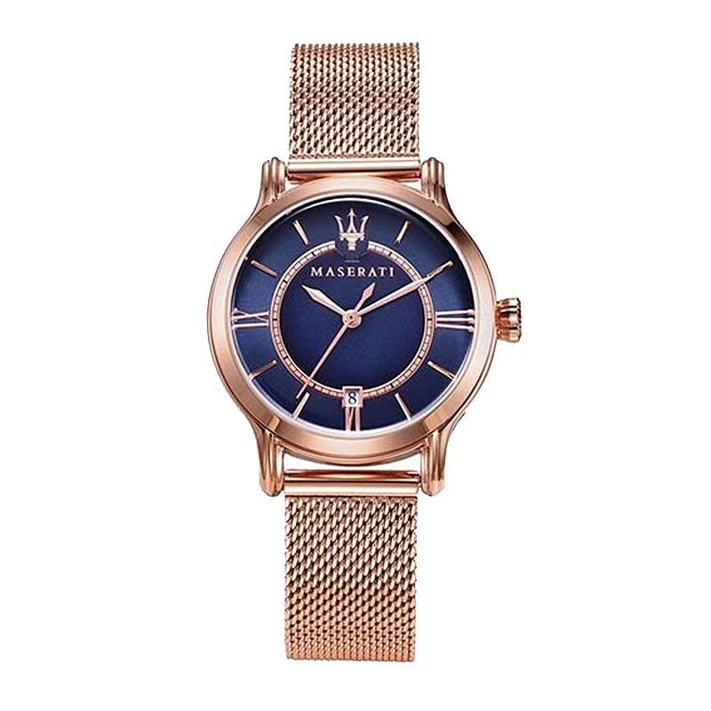 玛莎拉蒂（MASERATI）EPOCA系列防水潮流时尚钢带石英女士手表 R8853118503