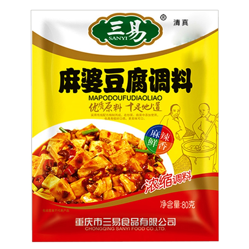 三易麻婆豆腐调料 80g/袋