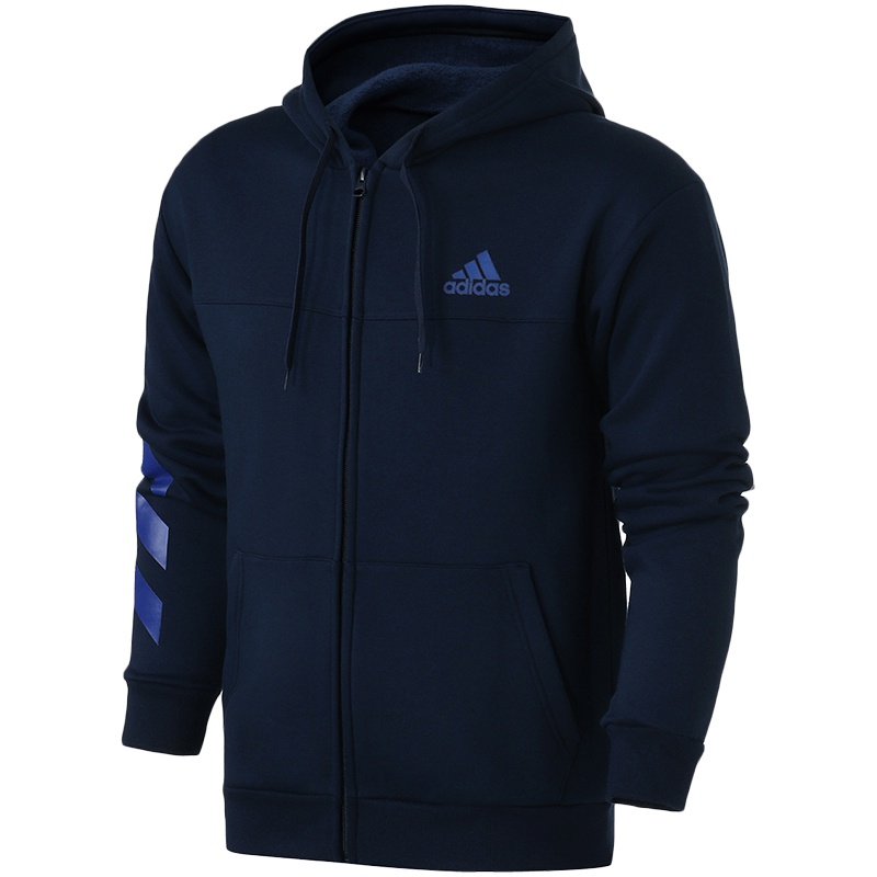 adidas阿迪达斯男子夹克外套篮球休闲运动服DM7564 L DM7564黑色
