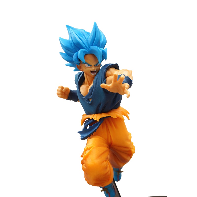 龙珠超 剧场版手办 蓝发孙悟空