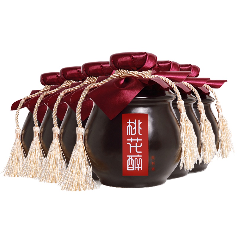 泸州老窖 桃花醉仙侠版 22度 500ml*6瓶整箱白酒