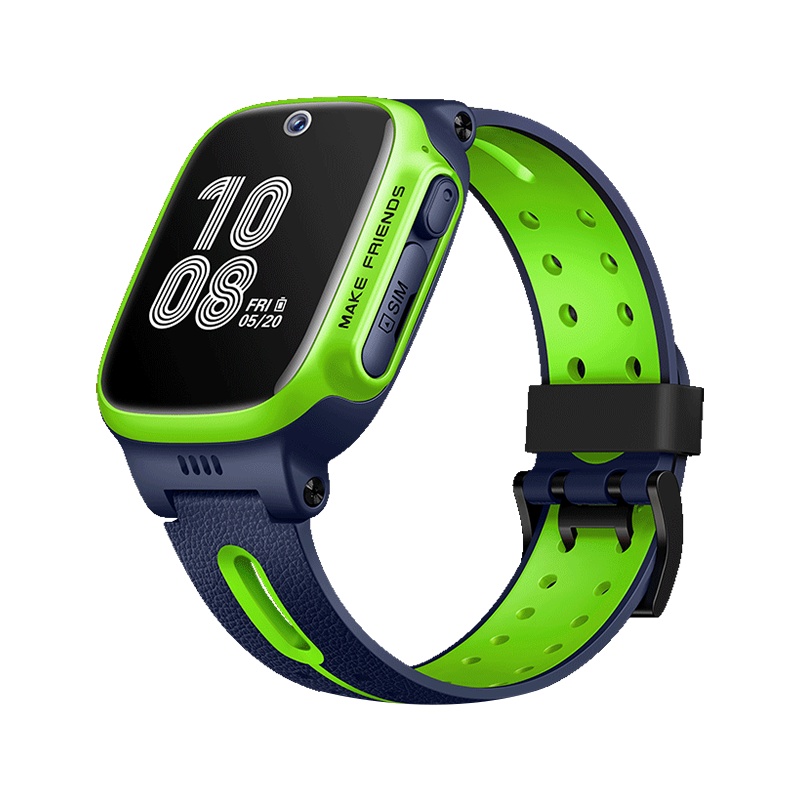 小天才儿童电话手表Q1S苹果绿 防水GPS定位智能手表 学生儿童移动联通4G视频拍照手表手机男女孩绿