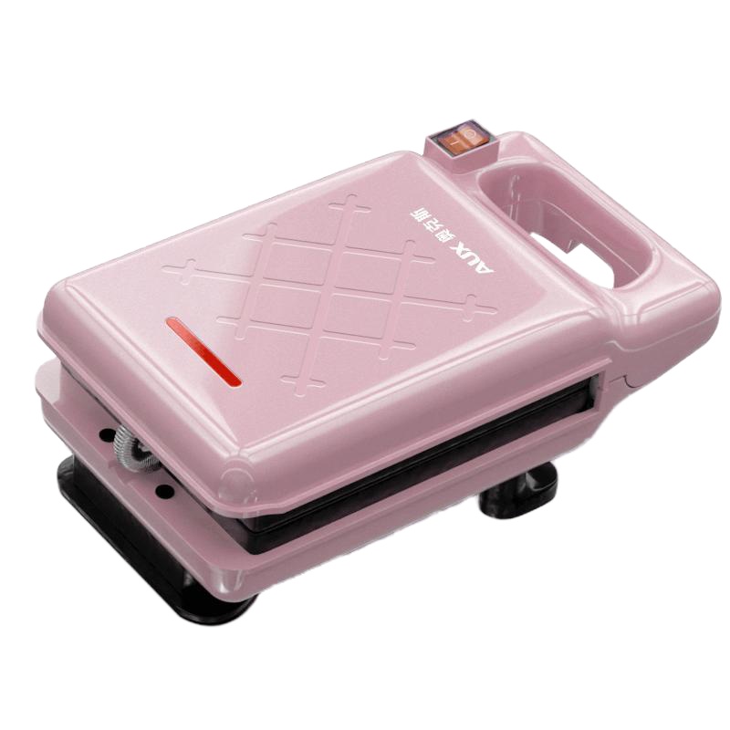 奥克斯 AUX 三明治机早餐机家用多功能轻食机三文治土面包吐司压烤机