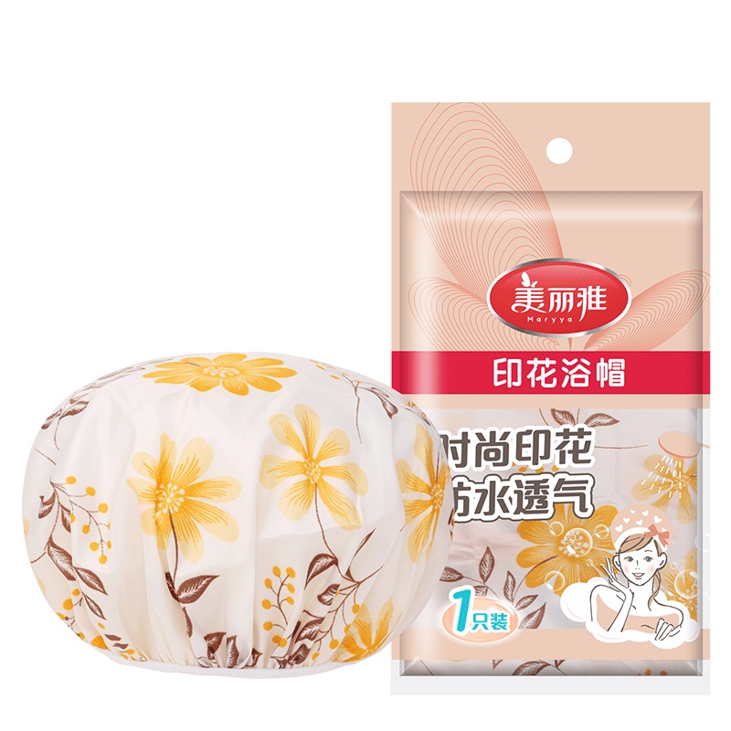 美丽雅印花浴帽