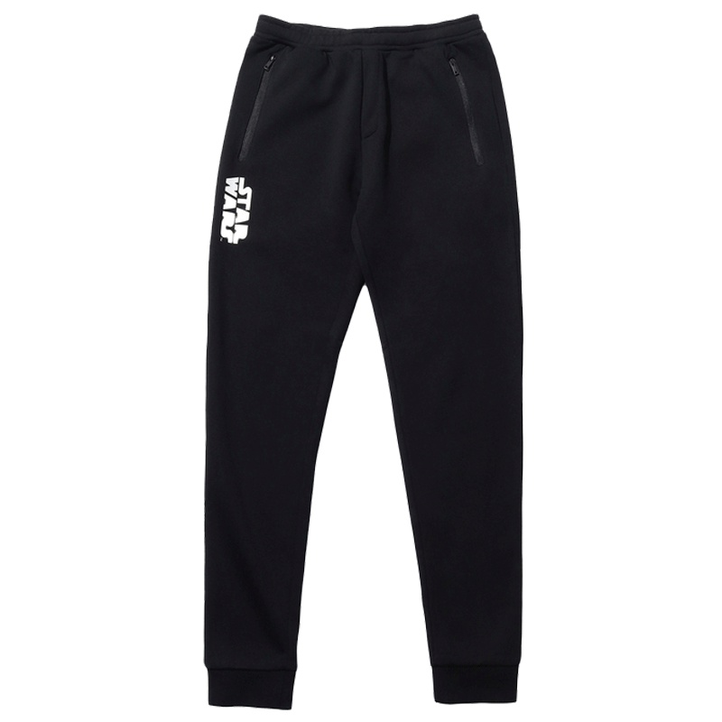 李宁 迪士尼星战联名款 男款运动裤AKLNA61加绒保暖卫裤