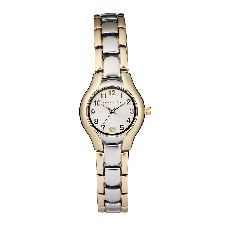 安妮克莱因（ANNE KLEIN）简约经典系列时尚简约休闲合金表带石英女士手表10/6777SVTT