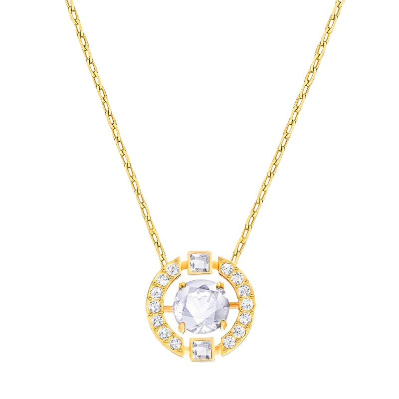SWAROVSKI 施华洛世奇 跳动的心人造仿水晶女士项链轻奢饰品 5284186