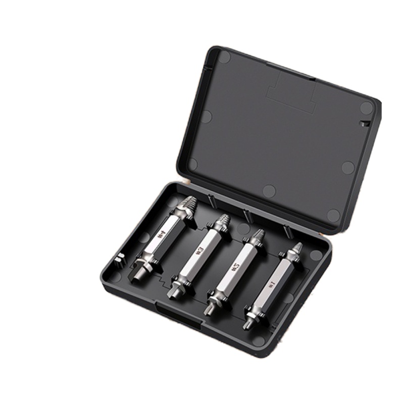 森美人断头螺丝取出器取断丝丝锥取丝器滑丝反丝内丝断丝取出器 [收藏加购送麻花钻]标准款4241五件套