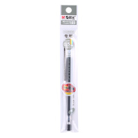 晨光(M&G)文具黑色0.5mm子弹头中性笔芯 签字笔替芯 水 笔芯(Q7/6600适用) 20支/盒 MG6102