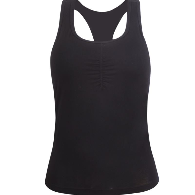 花雨伞【模杯背心】带胸垫运动休闲女款吊带背心06006