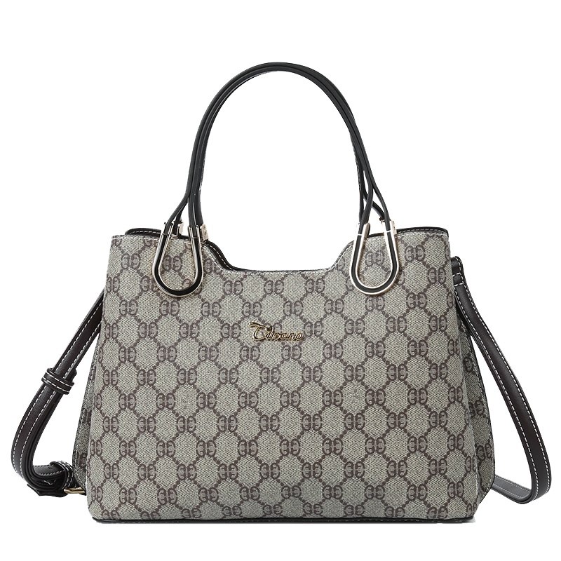 啄木鸟女生手提包女新款女大包大容量时尚菱格单肩斜跨大气手拎包