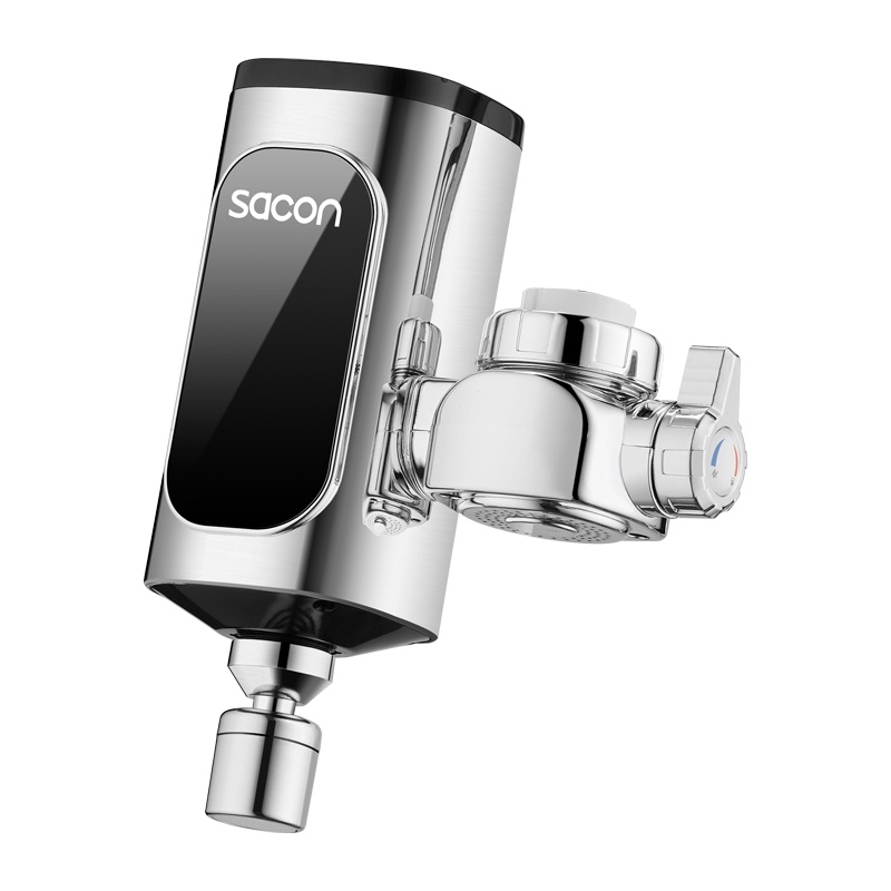 帅康(sacon)电热水龙头速热式免安装接驳式家用卫生间厨房热水器小厨宝冷热两用加热器过水热即热式热水宝MZ005(B)