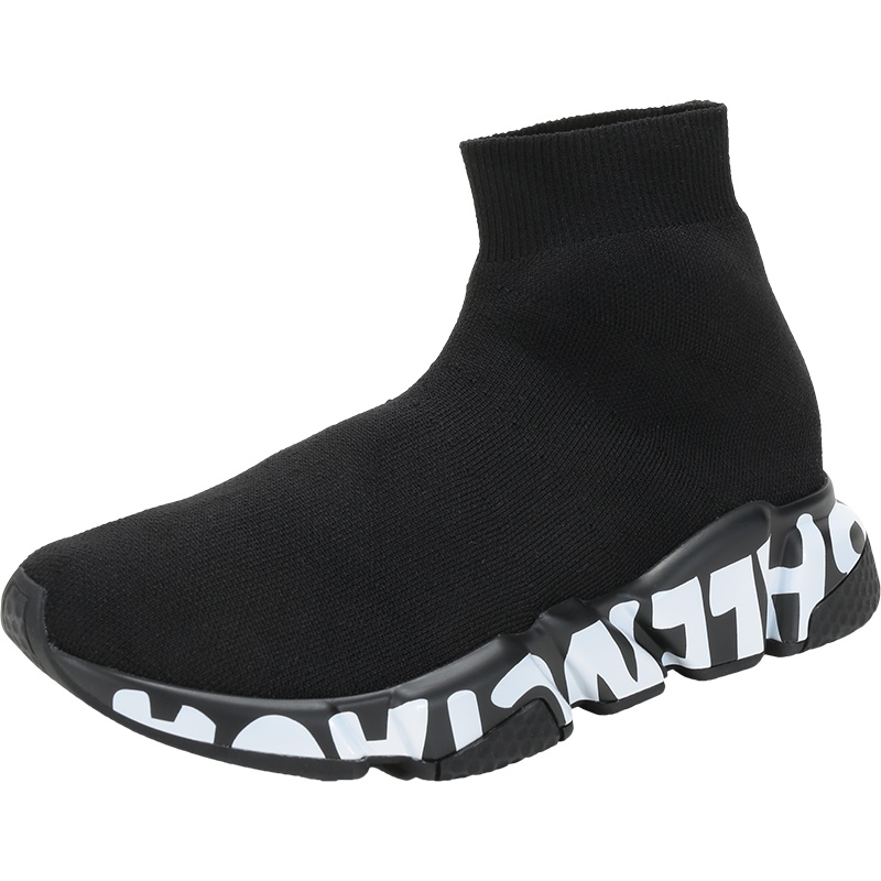 巴黎世家 BALENCIAGA 女士织物Speed袜套式运动鞋605942 W2DB7