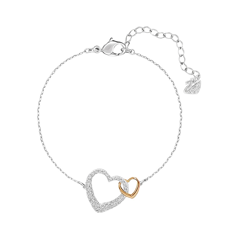 SWAROVSKI施华洛世奇 20新款挚爱永伴水晶手链可调节人造水晶 送恋人 女士5517120