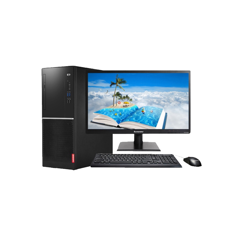 联想(Lenovo)扬天W4096V 21.5寸显示器 i5-8400 8G 1T 256SSD 2G win10