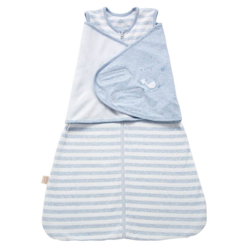 欧孕婴儿防惊跳睡袋襁褓包巾宝宝幼儿防惊吓包被春秋薄款四季通用