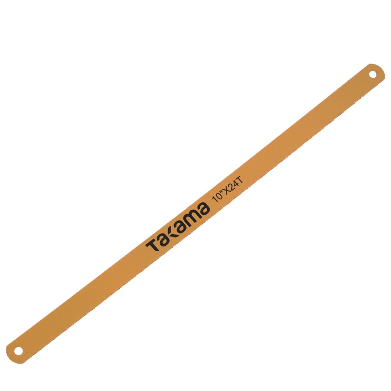 takama（高松）606011 10英寸双金属锯条24齿 切割工具 木工手工弓锯钢锯架替换锯条 3支装