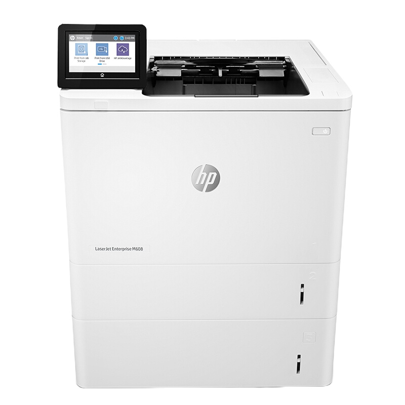 惠普(HP) LaserJet Enterprise M608x 黑白激光打印机 有线网络 自动双面 代替M605X