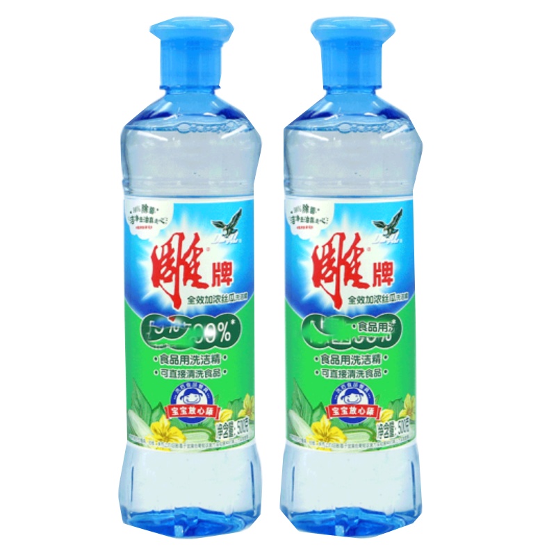 500g雕牌全效加浓丝瓜洗洁精N3