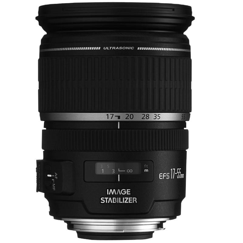 佳能(Canon) EF-S 17-55mm f/2.8 IS USM 佳能卡口 77mm口径 广角变焦镜头