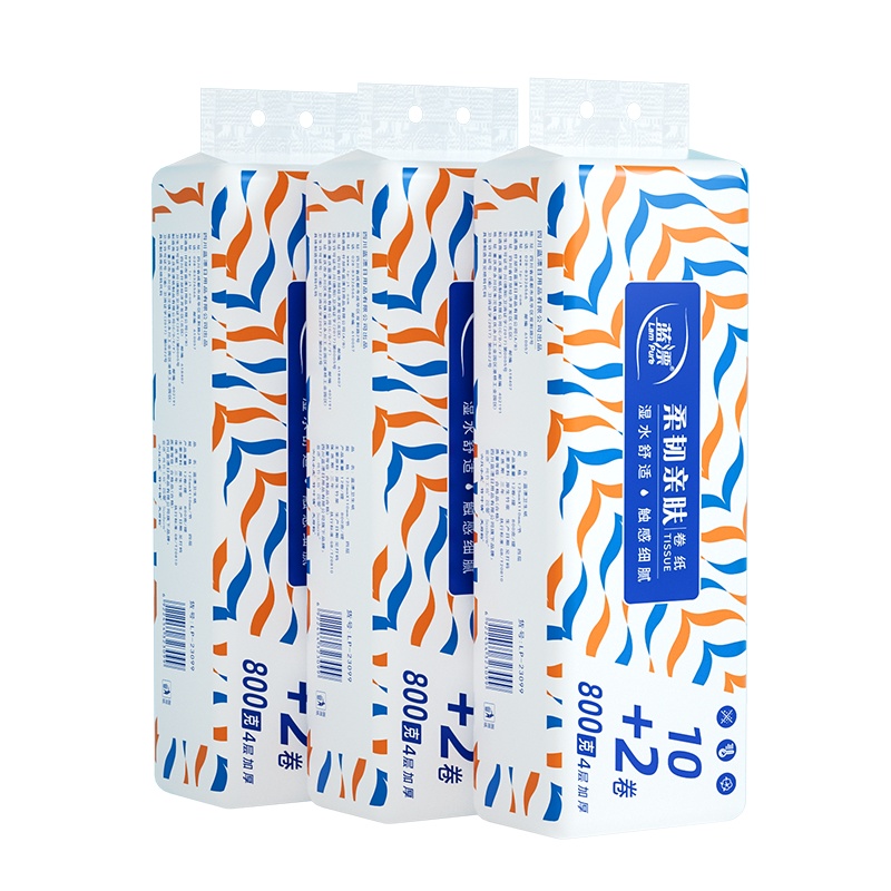 蓝漂 卷纸 无芯4层65克*36卷加厚舒适