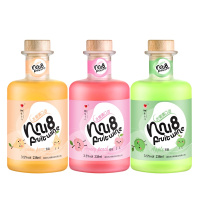 果酒6口味套装低度微醺女士甜水果酒送酒杯238ml*6瓶