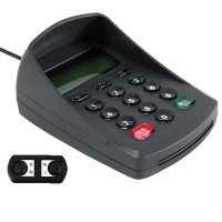 iDiskk桑瑞得SKB902密码防窥数字小键盘USB线语音播报台式机电脑财务铁路证券银行收银液晶屏