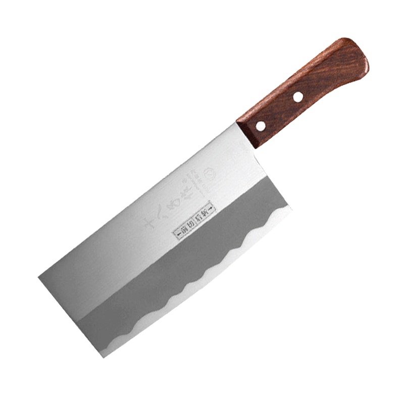 十八子作丁R01中华庖丁斩切刀 菜刀厨刀刀具斩切刀前切后斩两用木柄不锈钢刀