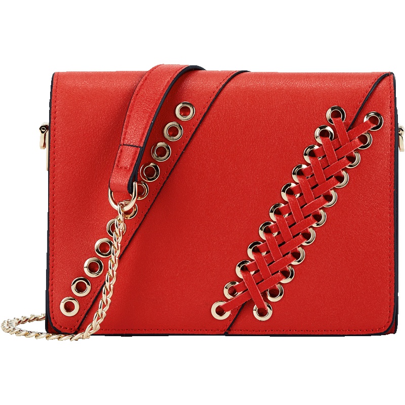 欧米omi2019新款 斜挎包女夏季小包单肩包织带女包