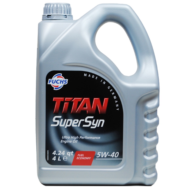 Fuchs福斯泰坦聚能LONGLIFE超级全合成机油 5W-40SN级4L装