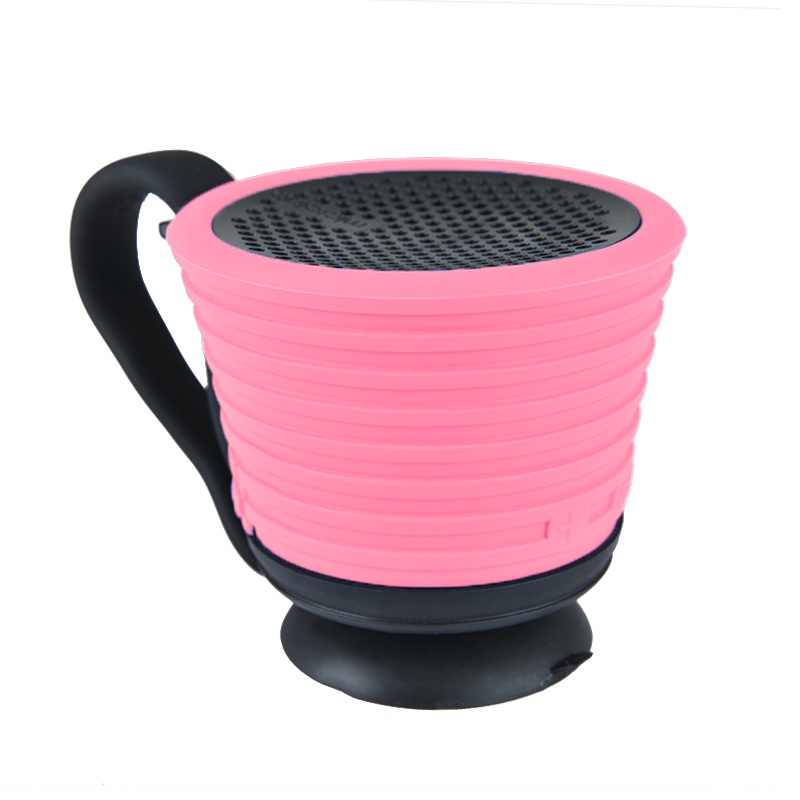 麦博(microlab)蓝牙音箱 魔咖 粉色 蓝牙电脑音箱 塑料户外便携小音响 便携式音箱 支持TWS对连