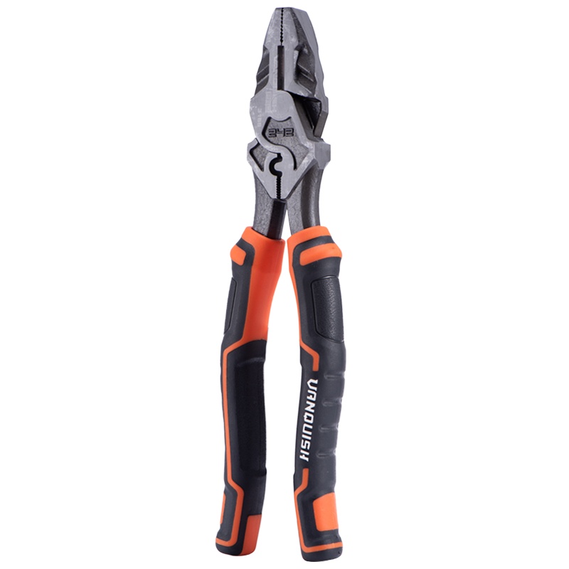 万创老虎钳7寸8寸9.5寸省力钢丝钳尖嘴钳子多功能电工钳子套装工具尖口针嘴钳尖咀尖头钳