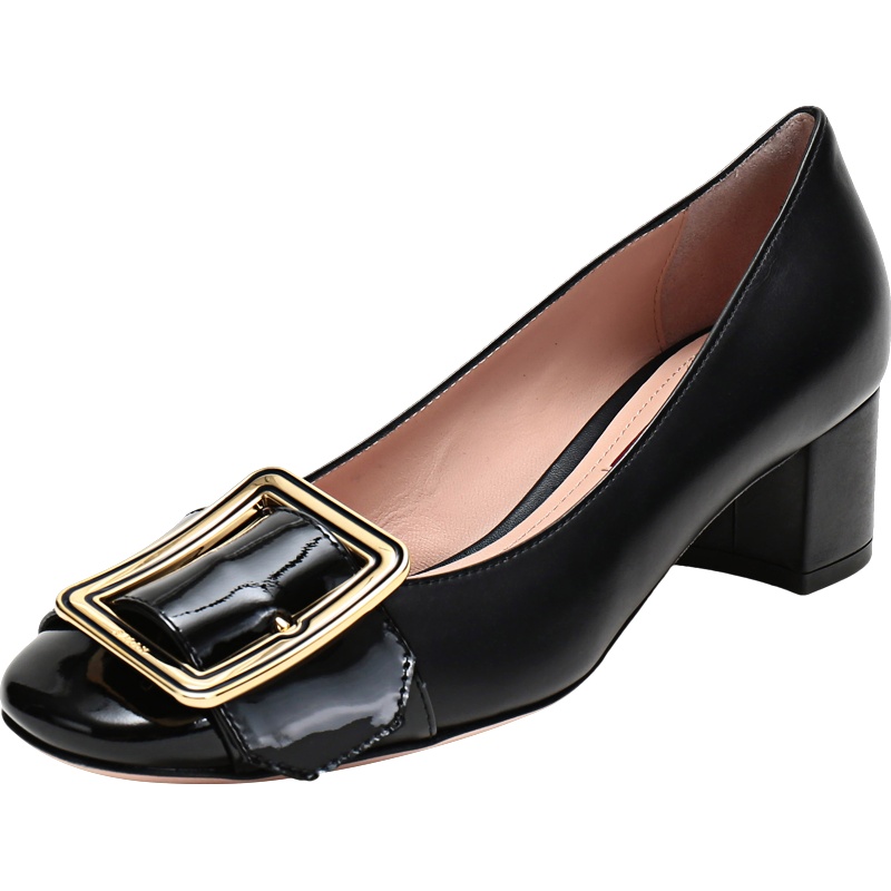 BALLY 巴利 女士皮质中跟单鞋 JACKIE 45