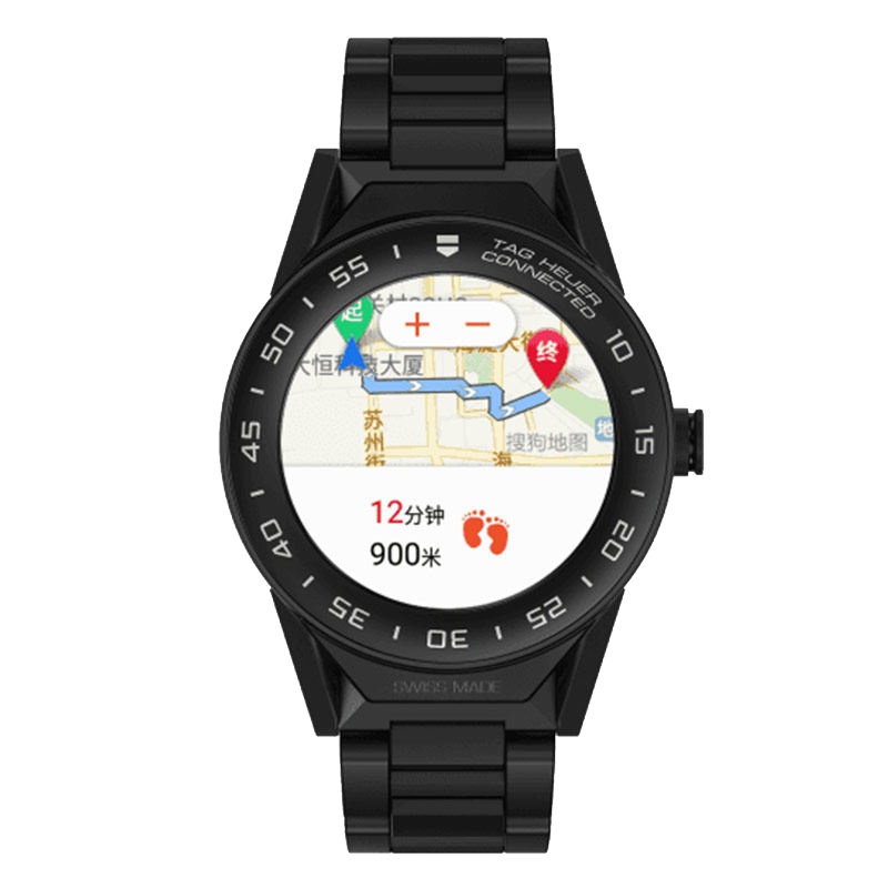 泰格豪雅(TAG Heuer)瑞士手表 智能腕表系列41毫米男士手表SBF818100.80BH0616