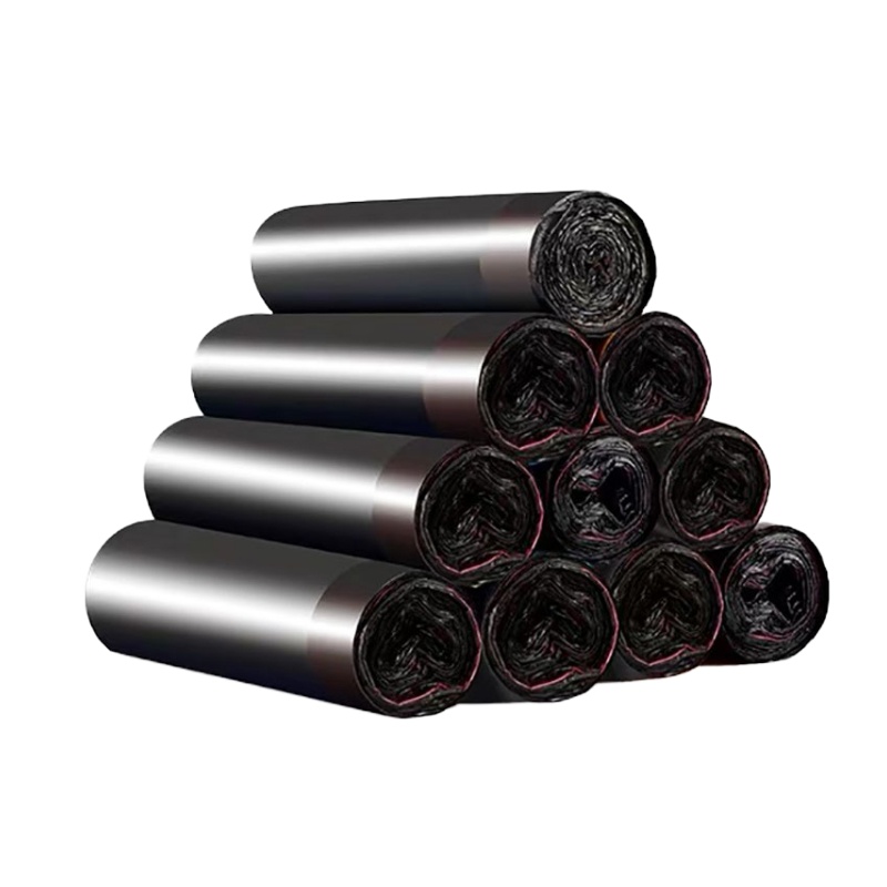 利得手提式背心垃圾袋 (黑色/双面1.7丝/30只/卷*3卷装) 1604/50*60cm