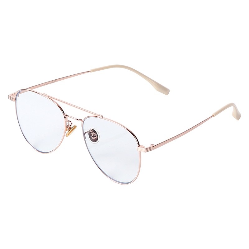 镜仁堂眼镜 防蓝光红光紫外线眼镜电脑护目镜男女通用超轻钛架个性平光防蓝光眼镜 9104