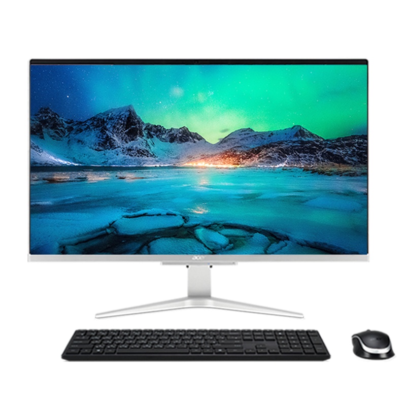 宏碁(acer)蜂鸟C27 27英寸高清家用办公轻薄美型高性能学习商务一体机电脑台式电脑(十代酷睿i5-1035G1 8G 512GSSD MX130-2G 72%NTSC高色域)