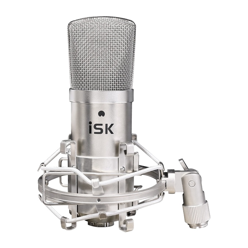 ISK BM-800电容麦克风直播设备全套声卡唱歌手机全民K歌专用主播 乐器配件