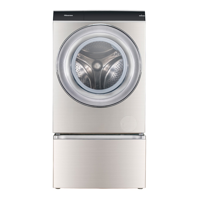 海信洗衣机XQG120-BH1406AYFI 蒸烫洗S9 12KG 全自动变频 滚筒洗衣机 洗烘一体 蒸烫洗