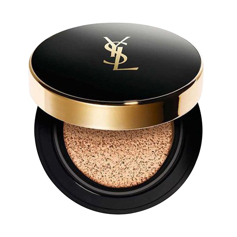YSL圣罗兰 恒颜无瑕轻垫粉底液 银气垫 遮瑕持 久哑光妆感 #B10
