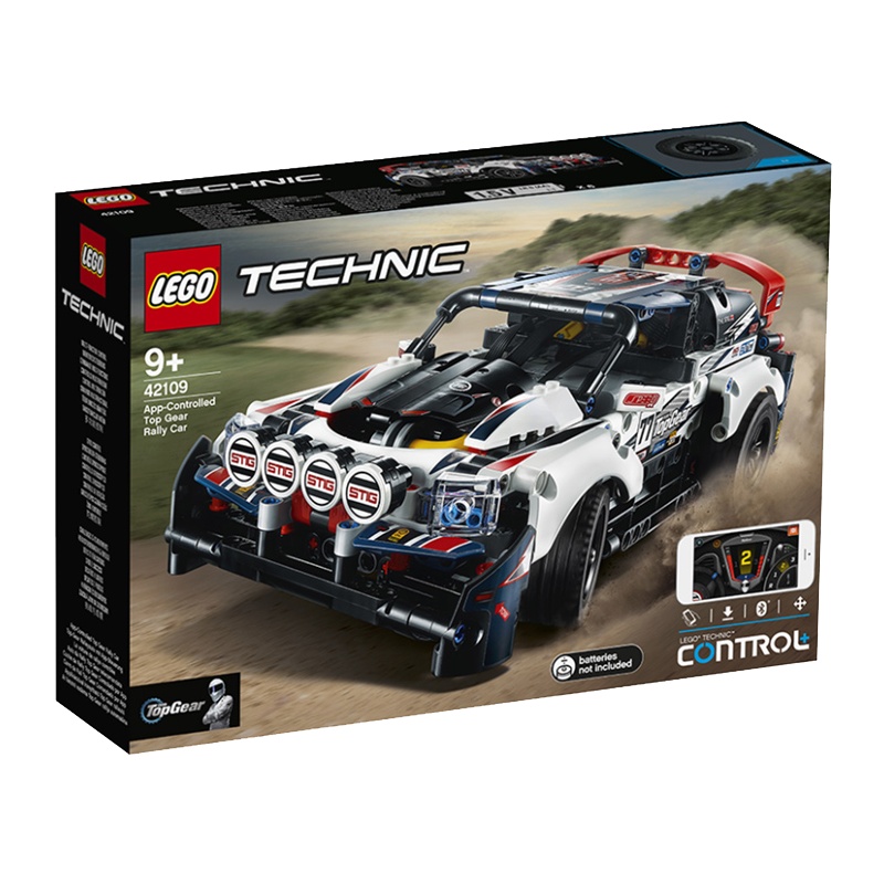 LEGO乐高机械组系列Top Gear 拉力赛车42109 男孩女孩9岁+生日礼物 玩具积木