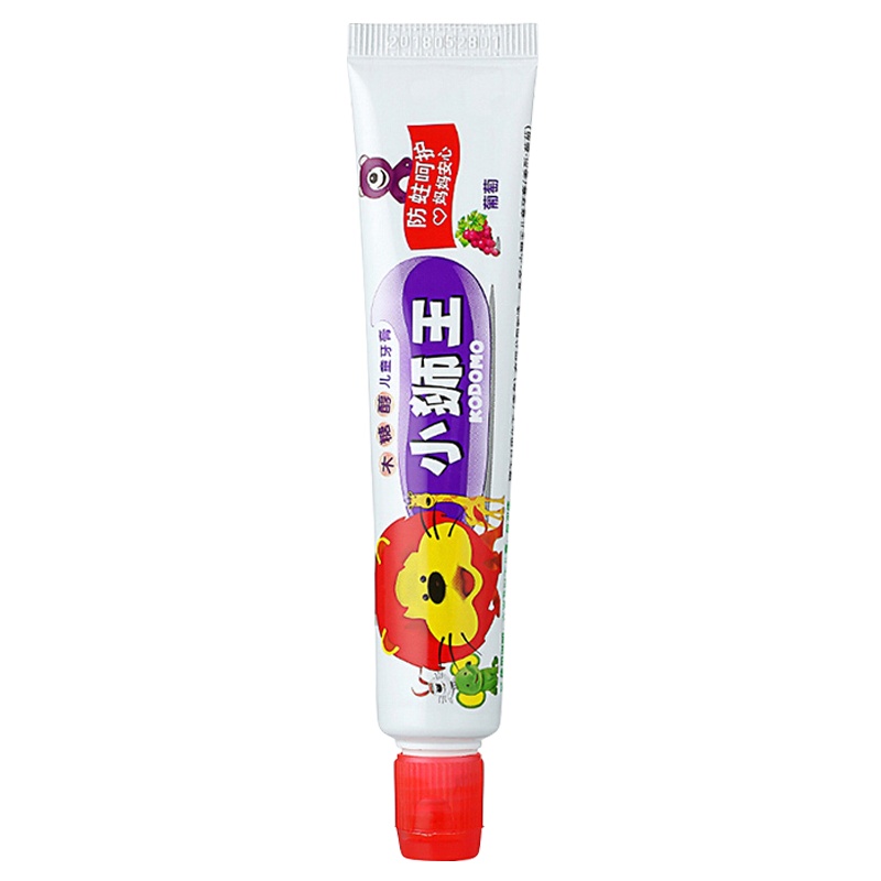 狮王(Lion)小狮王木糖醇儿童牙膏40g(葡萄)