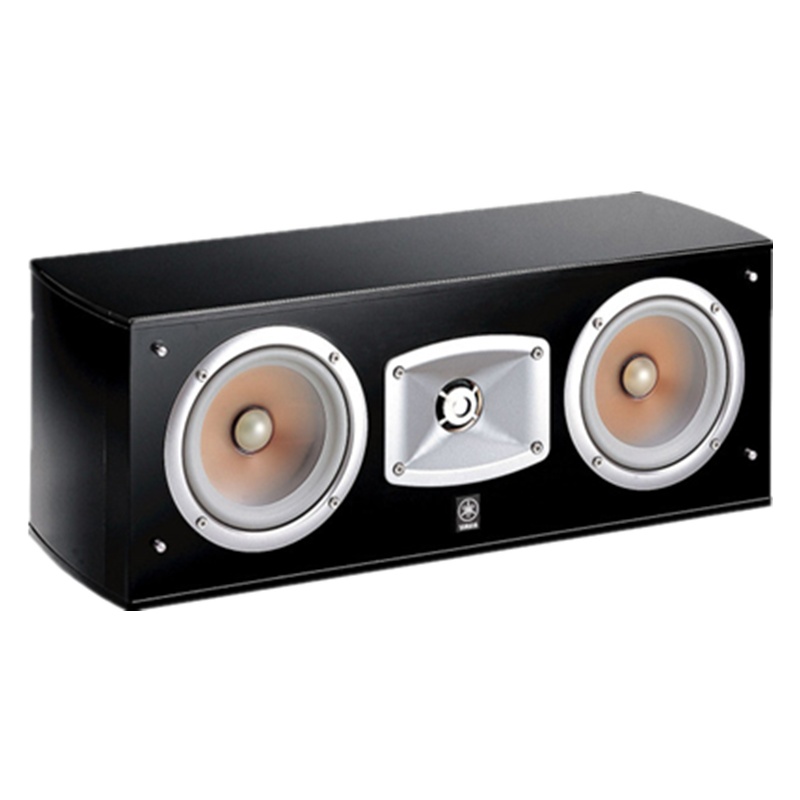 雅马哈(YAMAHA) NS-C444中置音箱 2.0声道密闭式中置音箱 家用音响设备 无源音箱