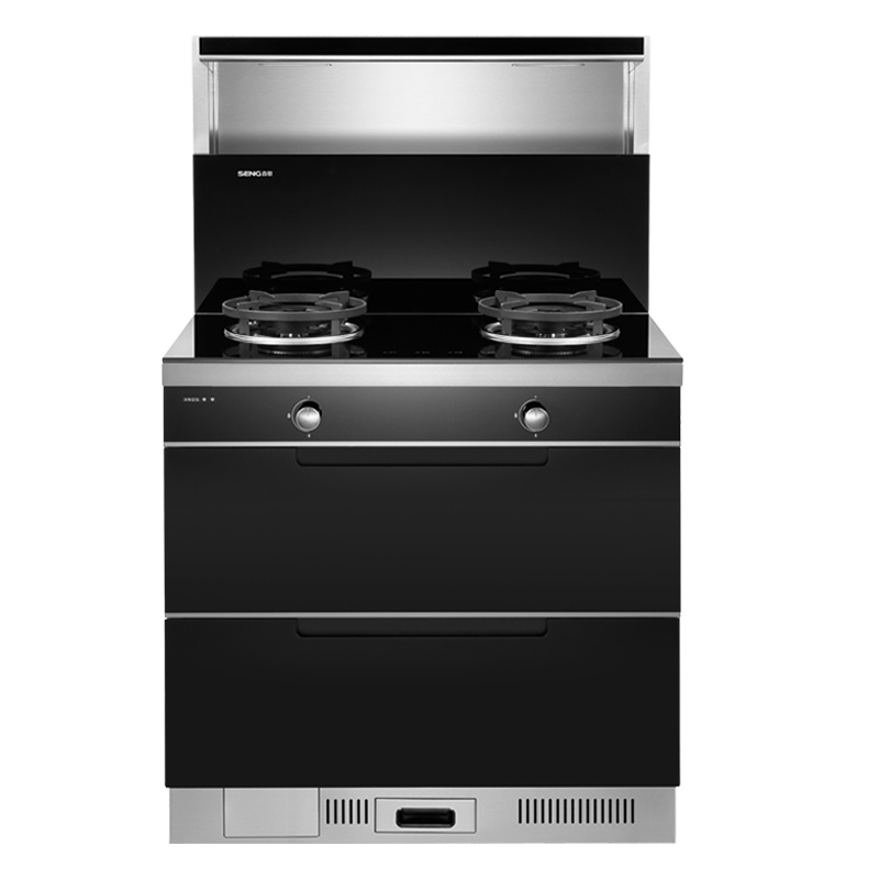 森歌(SENG) M3C精致小尺寸家用集成灶一体机烘干保洁柜油烟机燃气灶烟灶套装液化气