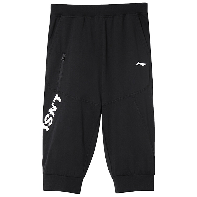 LI-NING KIDS男中大童潮流时尚透气七分裤