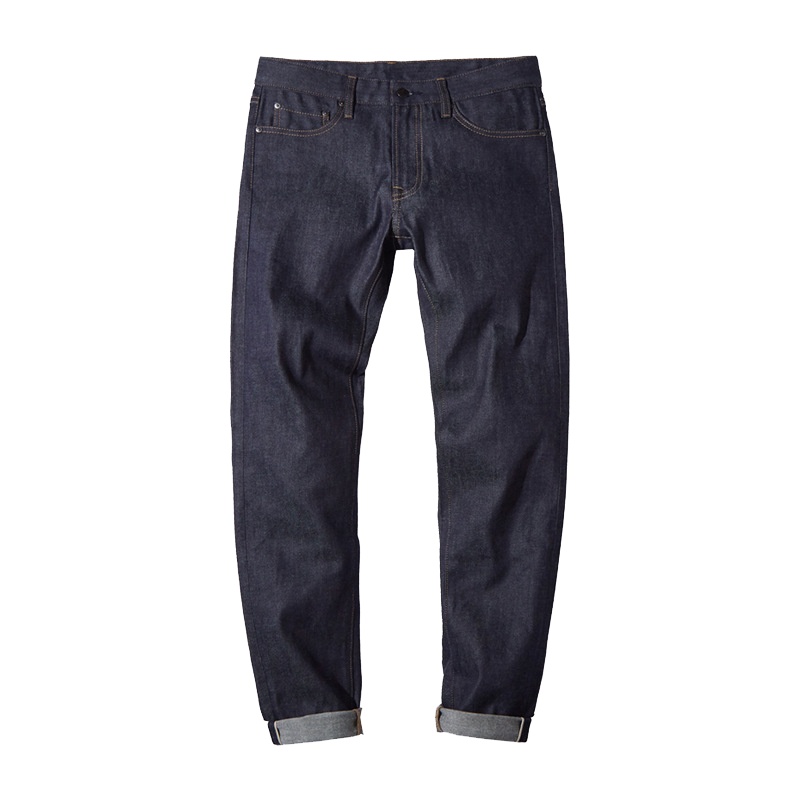 墨麦客男装赤耳单宁原色男士牛仔裤 直筒牛仔长裤休闲裤男