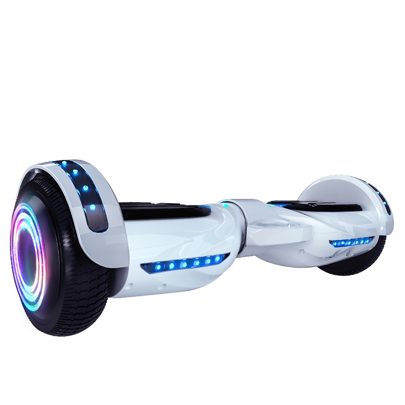 阿尔郎（AERLANG）智能平衡车儿童双轮电动体感思维扭扭车 N3G 迷你白