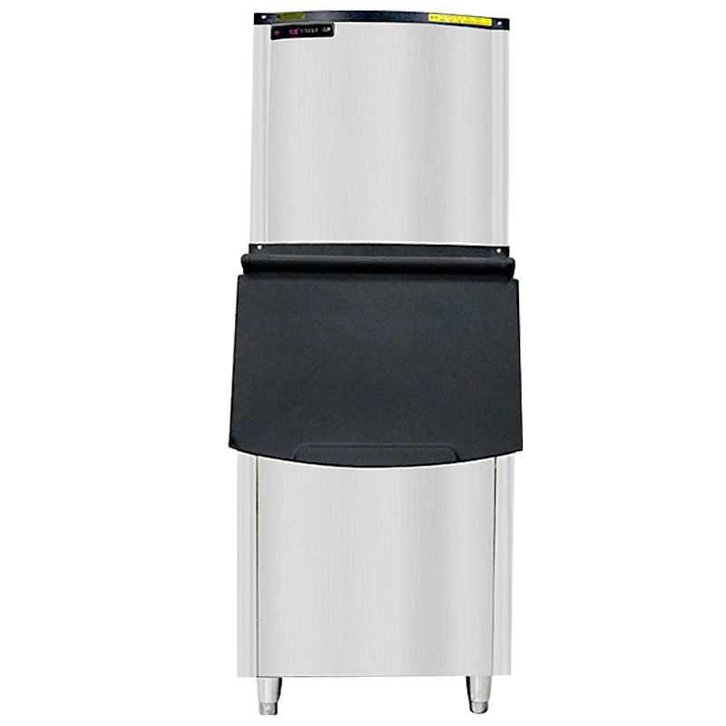 飞天鼠 商用制冰机550KG公斤不锈钢款全自动方块冰机中大型冰颗奶茶店酒吧KTV制冰设备 快速出冰机