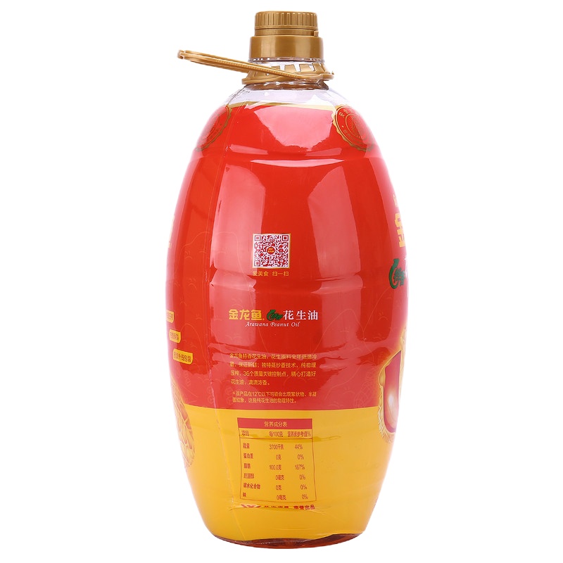 金龙鱼 食用油 特香花生油 (压榨一级) 5L 新老包装随机配送